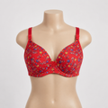 Red Petal Luxe Floral Print Full Coverage Padded Bra