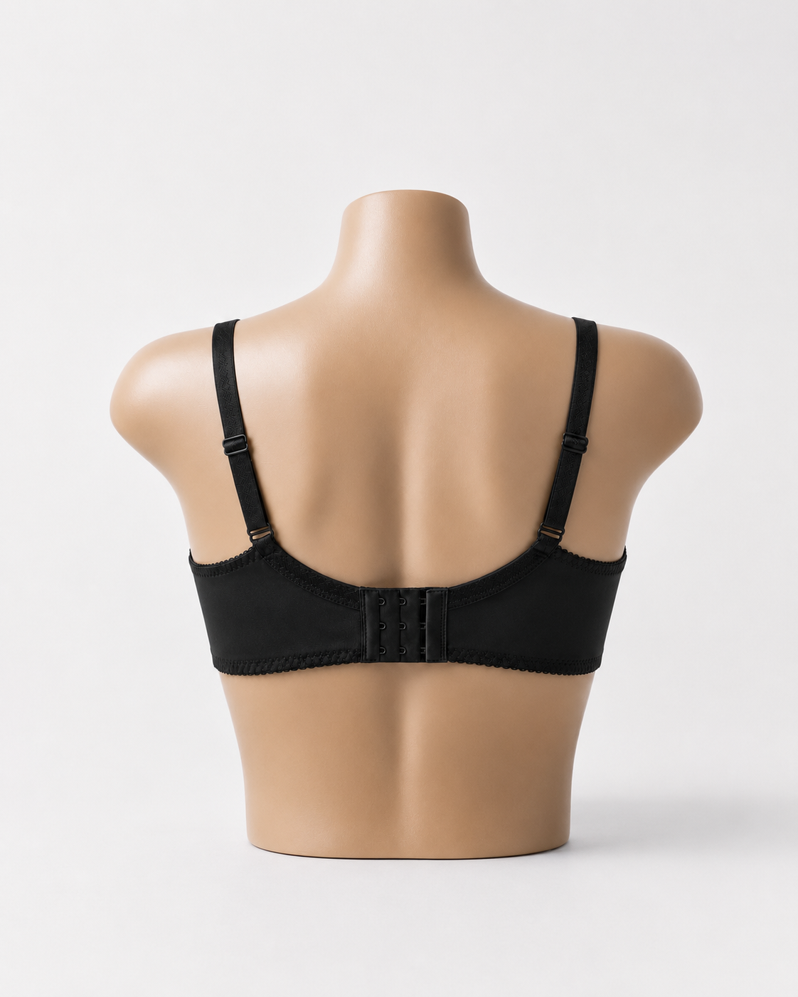 Luna Classic Women's Everyday T-Shirt Bra | Lightly Padded | Wire-Free | Seamless Comfort | Black & Cream