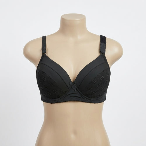 Women's Full Coverage Padded Underwire Bra – Soft Support & Everyday Comfort