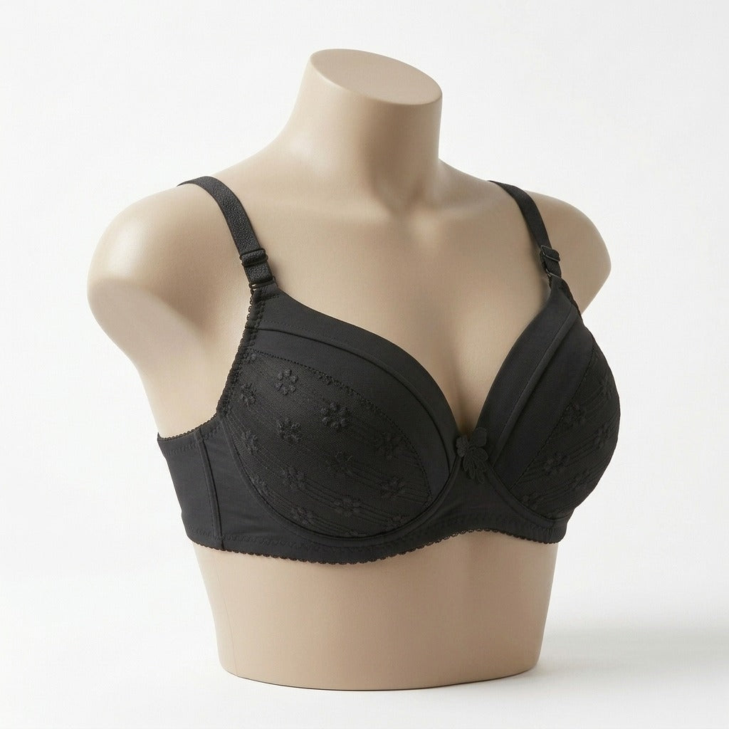 Women's Full Coverage Padded Underwire Bra – Soft Support & Everyday Comfort