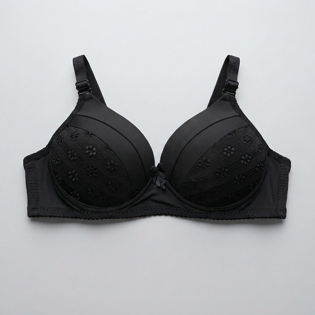 Women's Full Coverage Padded Underwire Bra – Soft Support & Everyday Comfort