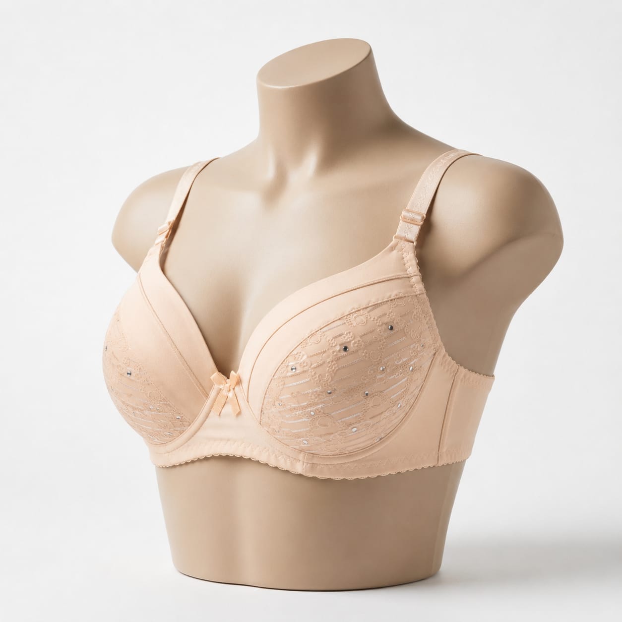 Femora Soft Beige Full Coverage Padded Bra